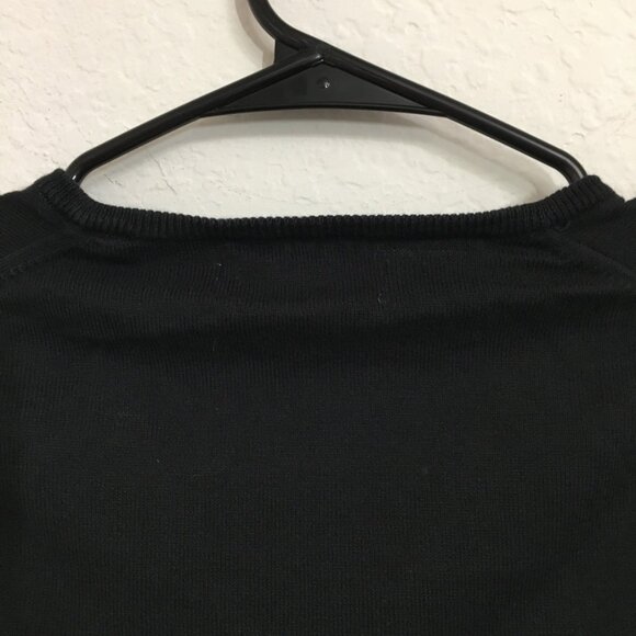 Zara Men V Neck Knit Long Sleeve Size Medium 100% Cotton - Picture 9 of 10